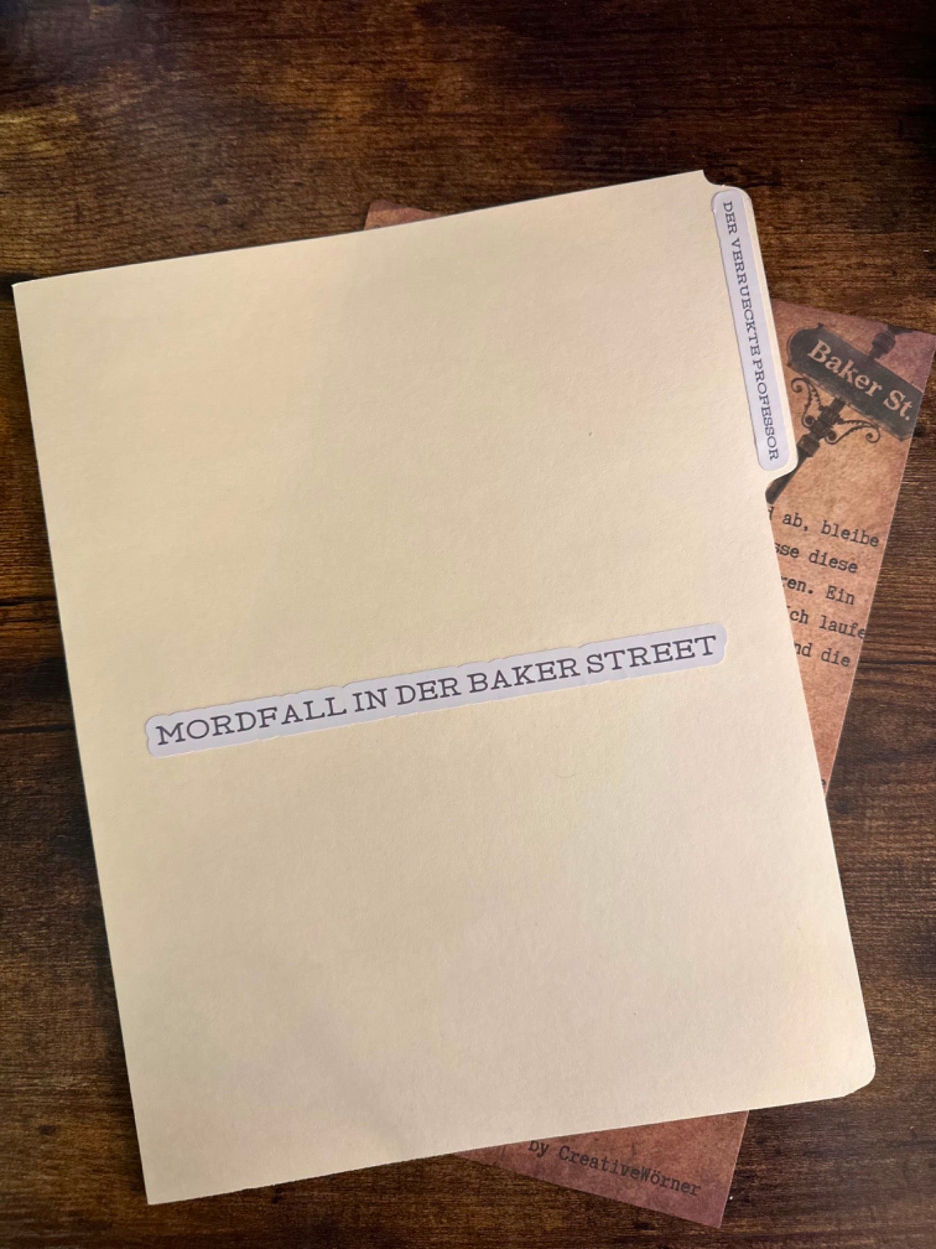 Baker Street 2 - Der verrückte Professor