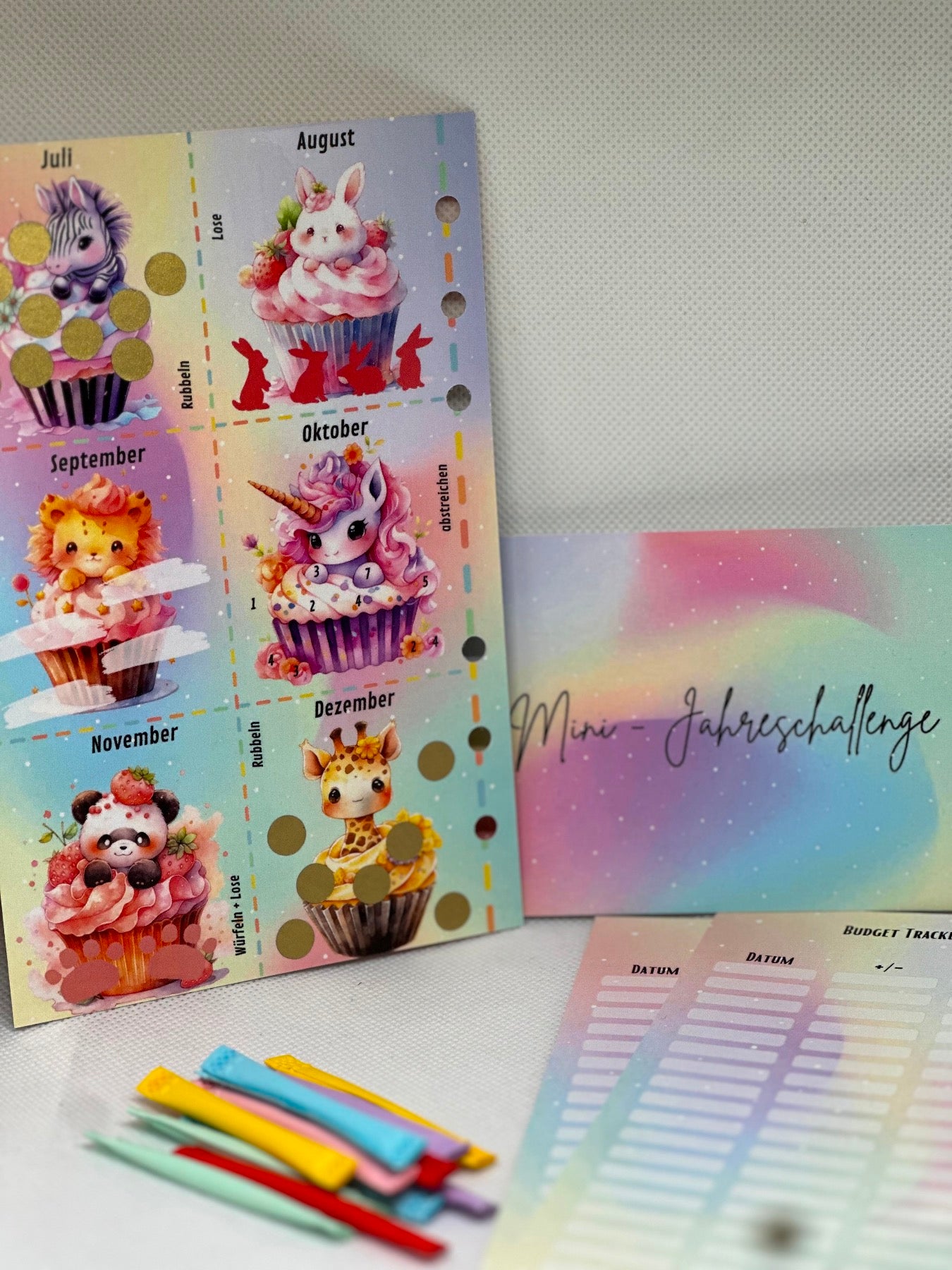 Mini-Jahreschallenge Cupcake