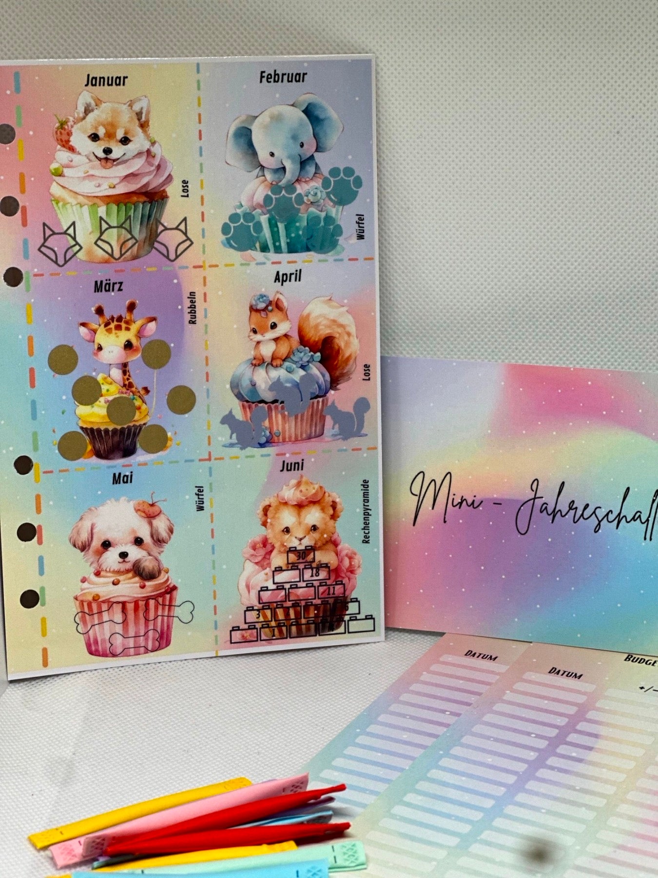 Mini-Jahreschallenge Cupcake