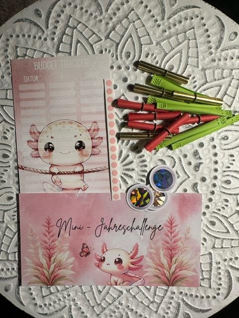 Mini Jahreschallenges Axolotl