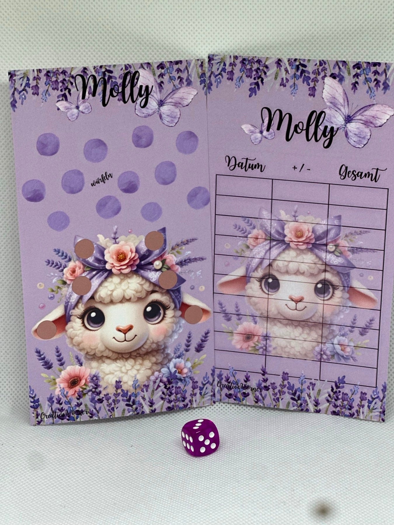 Molly Sparchallenge lila