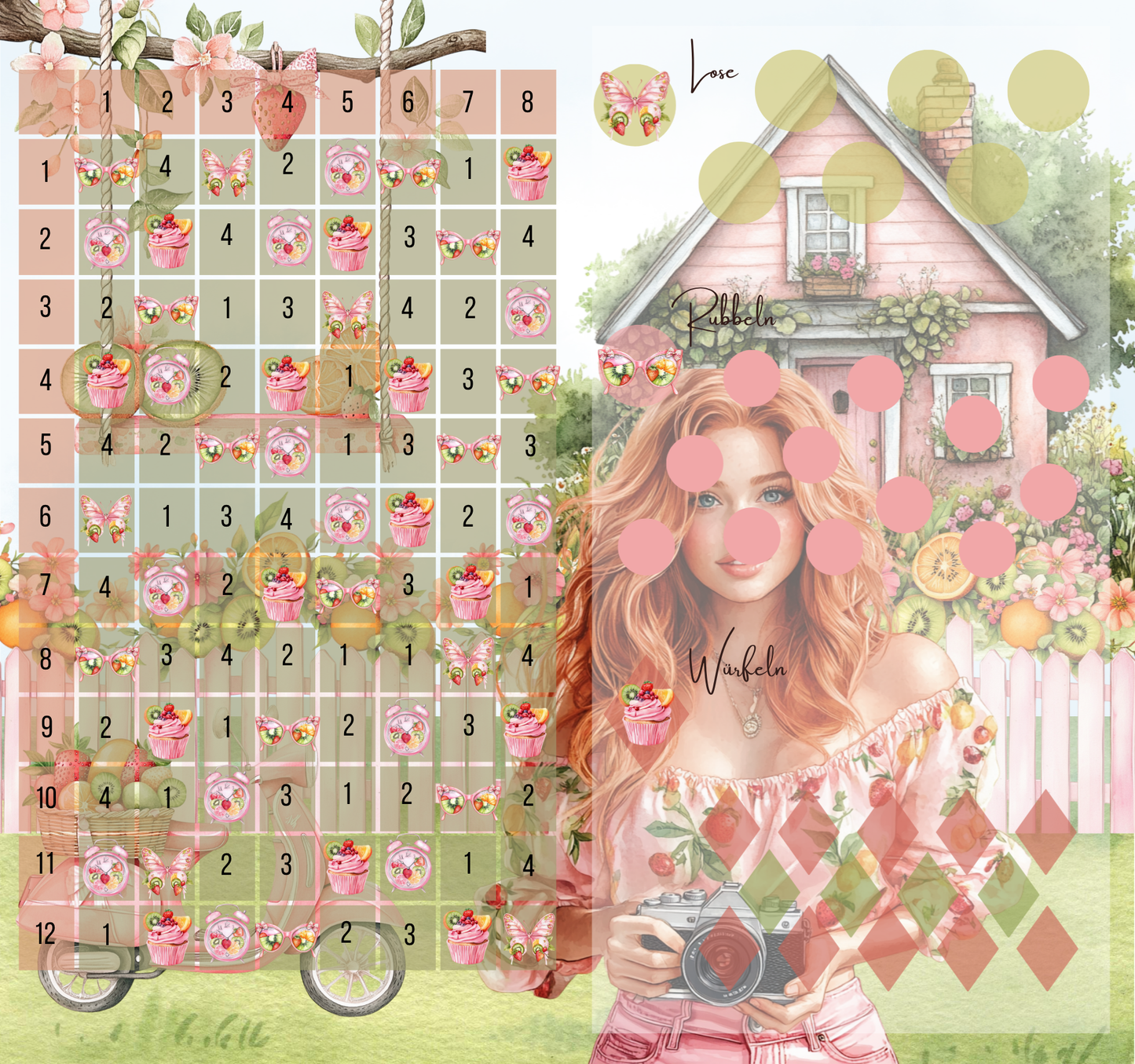 House of Fruits Klappkarte