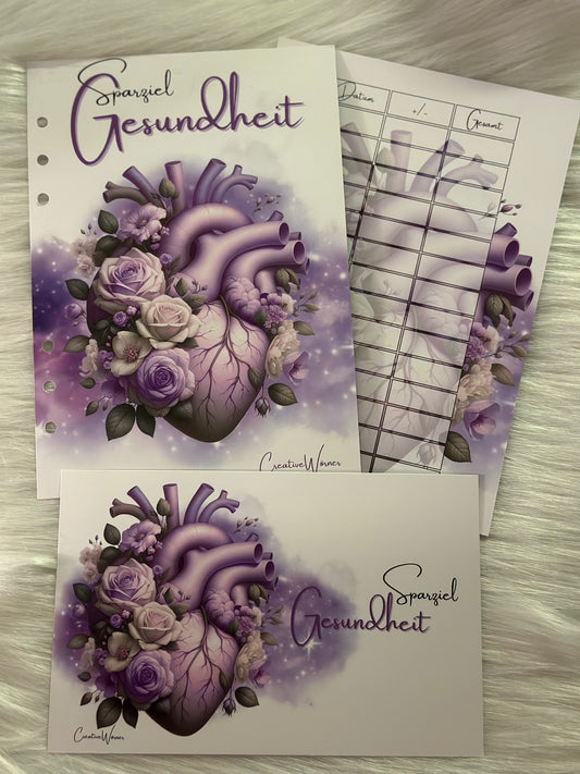 Trennblatt + Dashboard Sparziel Gesundheit A5