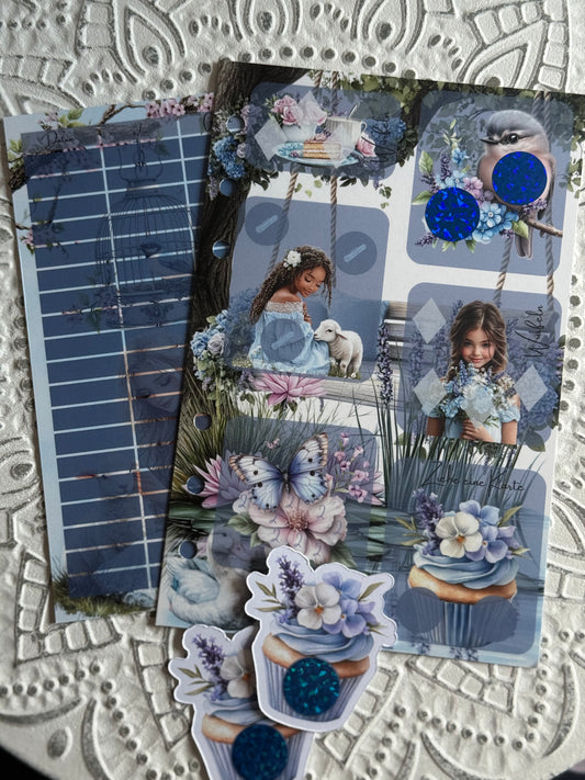 Mini-Jahreschallenge Blauer Sommertag