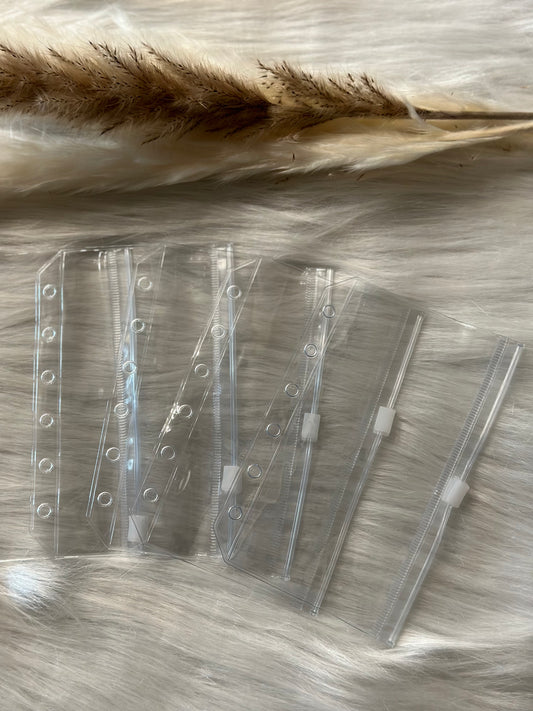 Zipperhüllen Clear A7