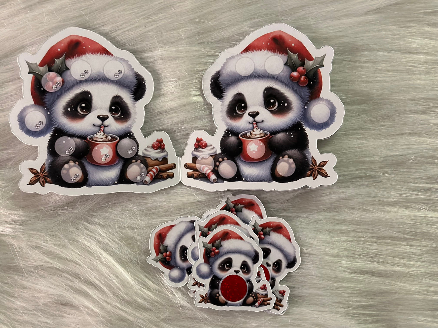 Geplotteter Panda Klappchallenge