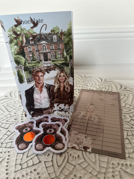 3er Klappkarte Chocolate Cottage