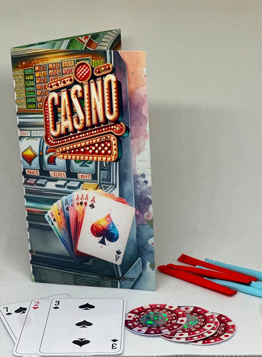 Casino 3er Klappkarte B-Ware