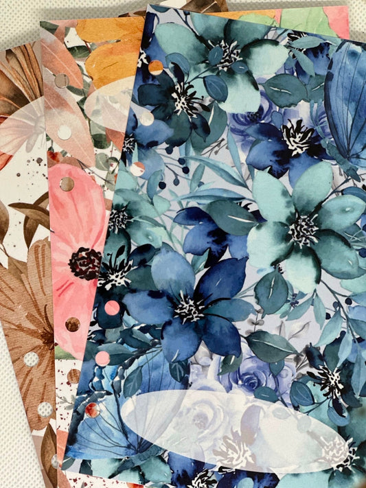 Set Florale Trennblätter