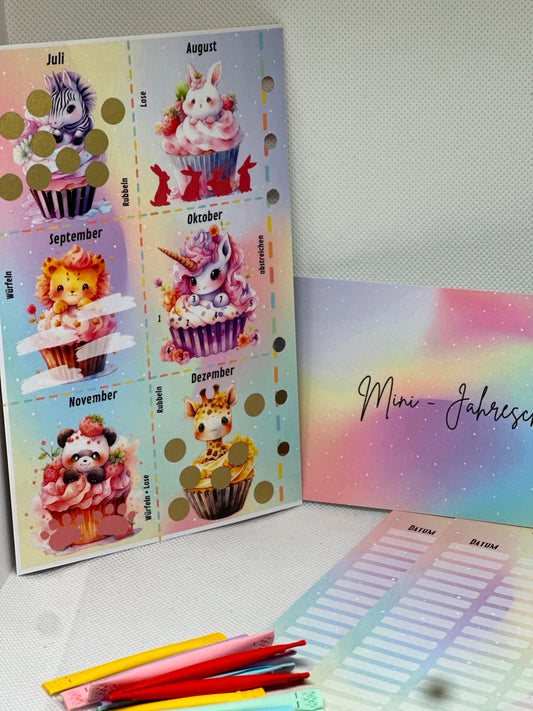 Mini-Jahreschallenge Cupcake