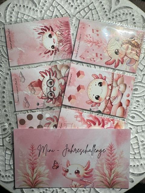 Mini Jahreschallenges Axolotl